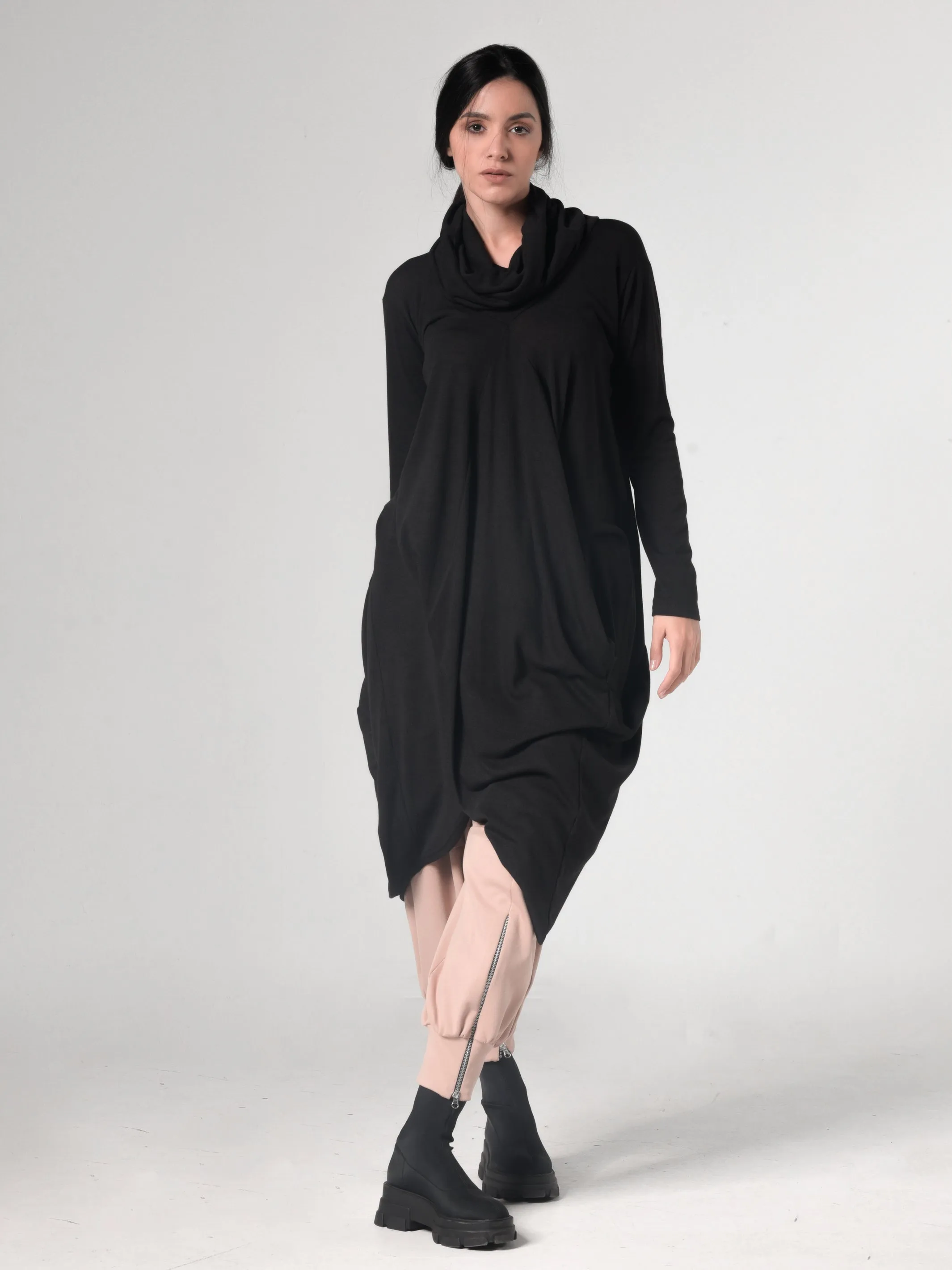 Turtleneck Long Tunic