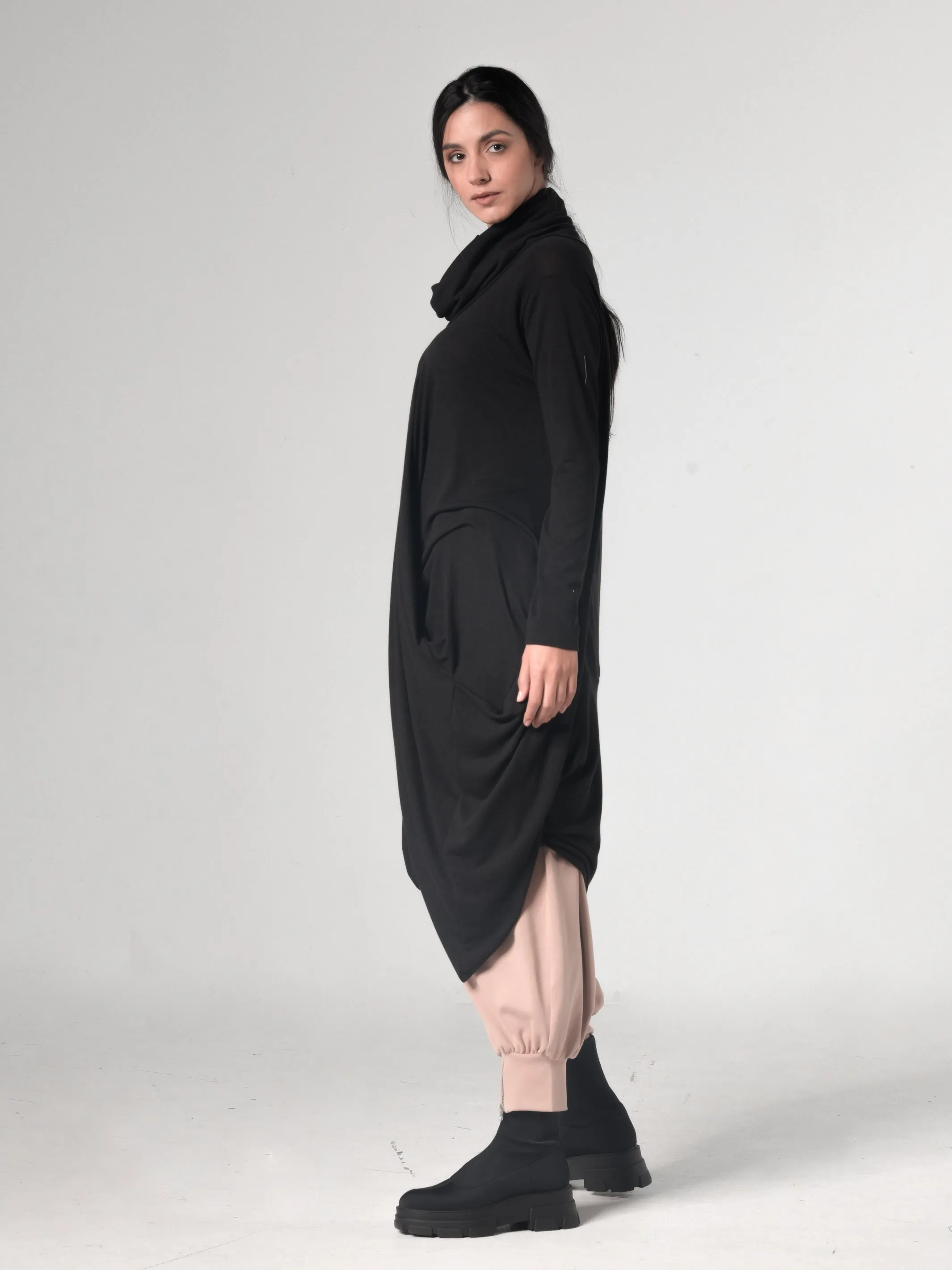 Turtleneck Long Tunic