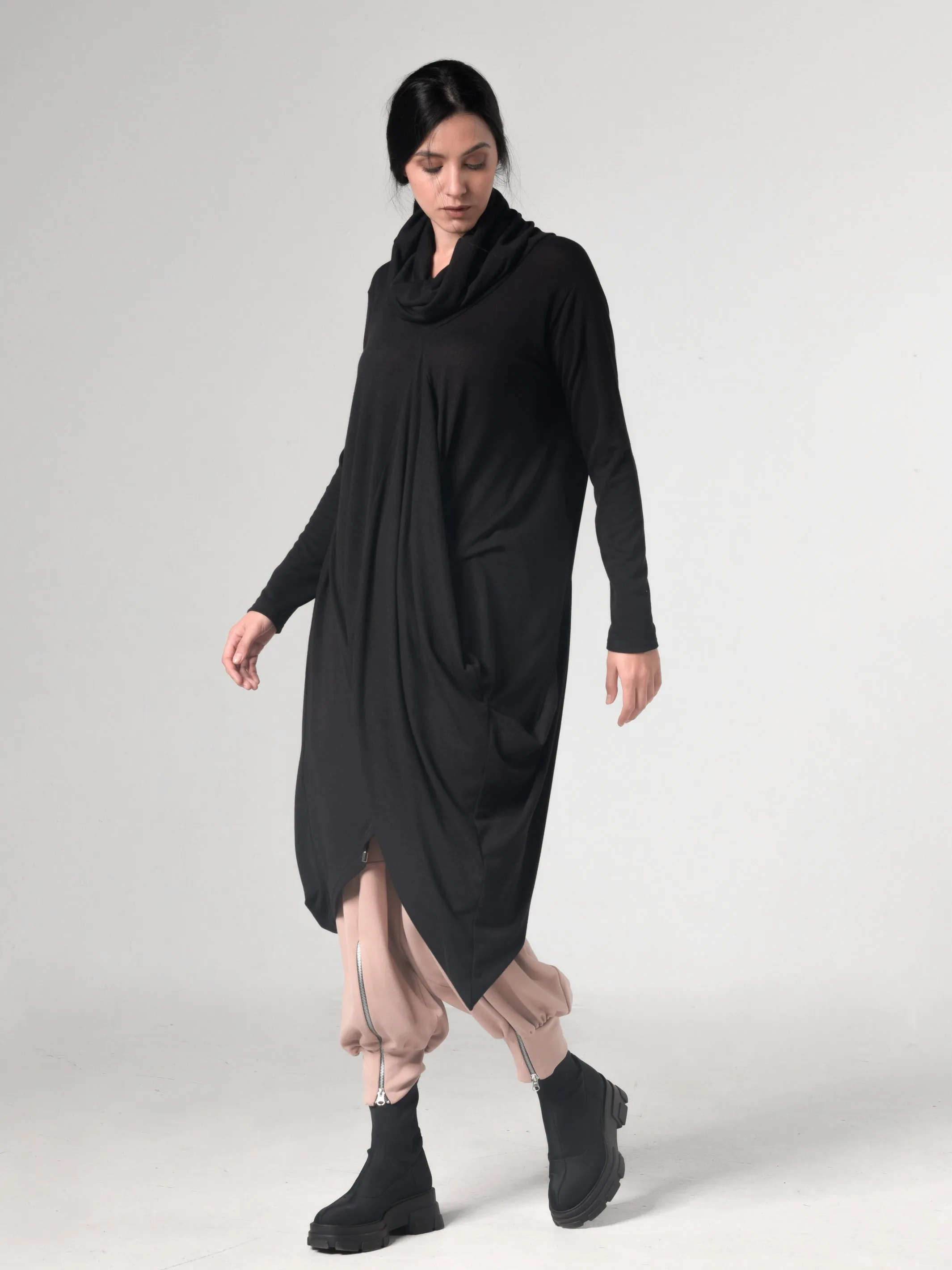 Turtleneck Long Tunic