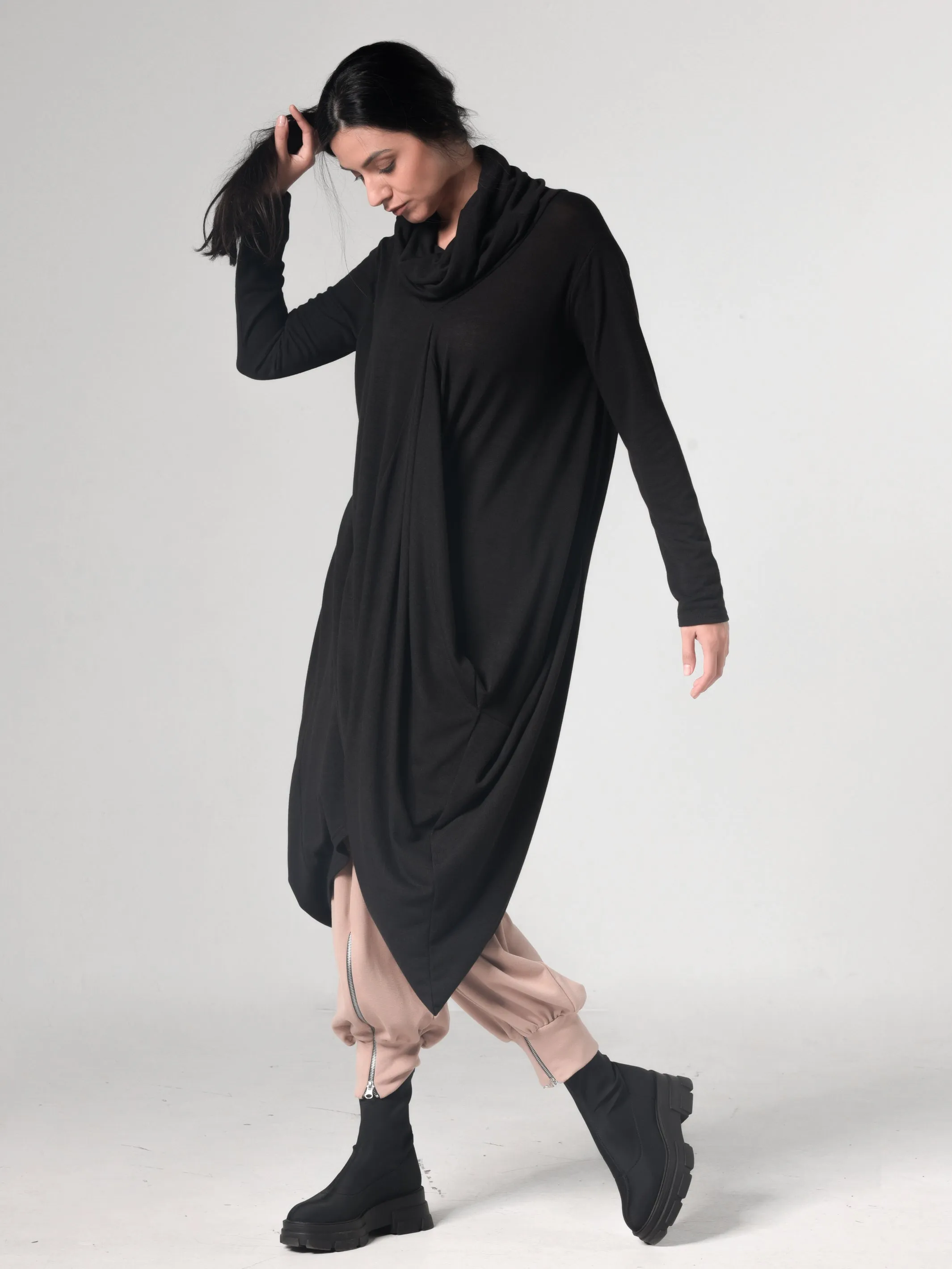 Turtleneck Long Tunic