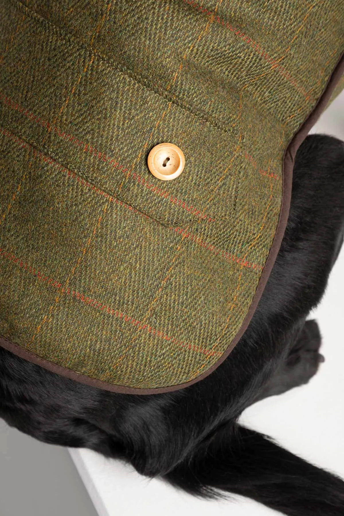 Tweed Dog Coat