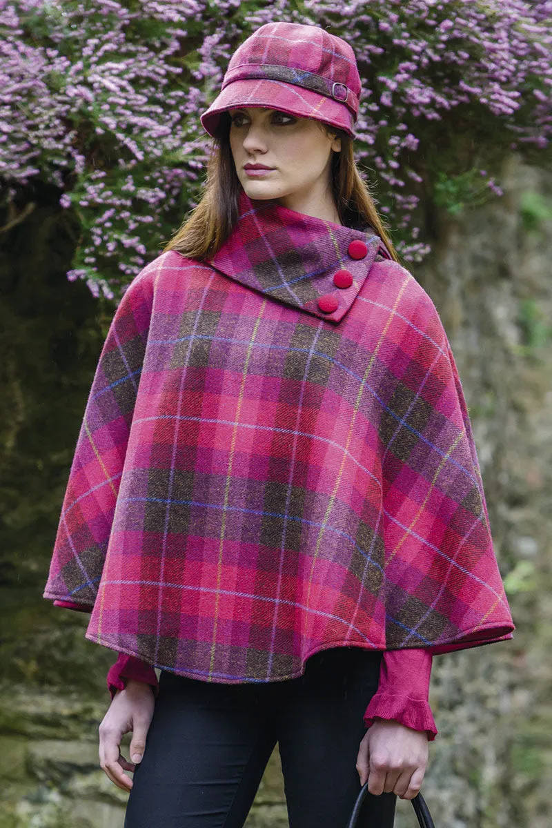 Tweed Poncho by Mucros Weavers