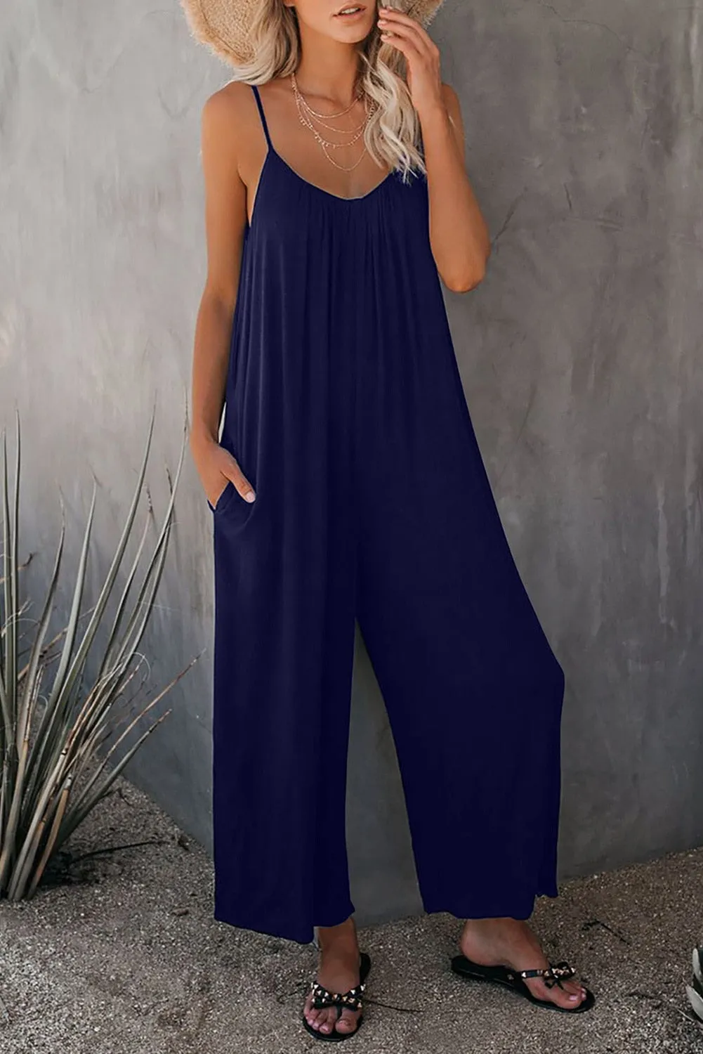 Ultimate Flowy Jumpsuit with Pockets