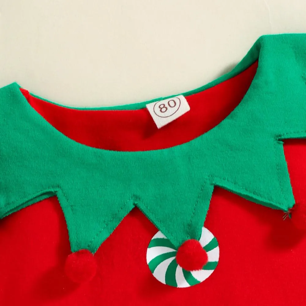 Unisex Boys And Girls Christmas Red Cape Wholesale Baby Clothes