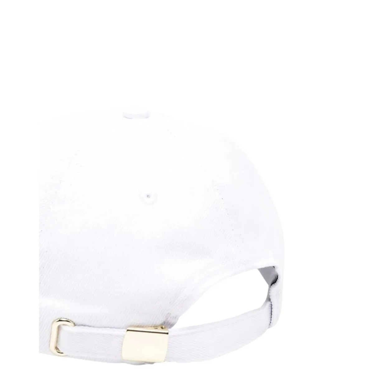 Versace Jeans Couture Embroidered Logo White Baseball Cap