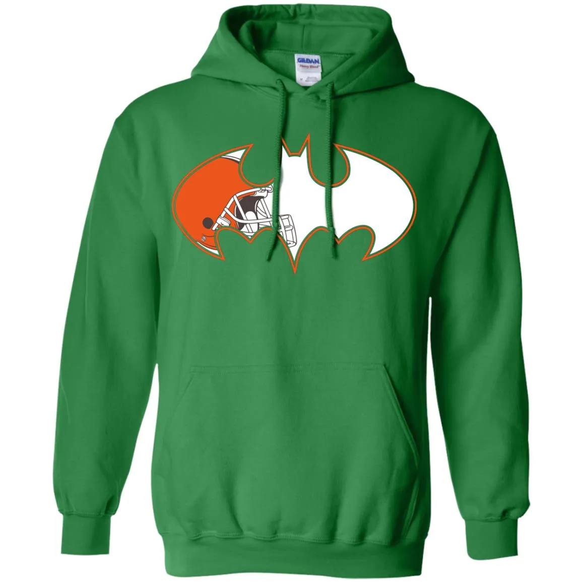 We Are The Cleveland Browns Batman Nfl Mashup Pullover Hoodie Sweatshirt