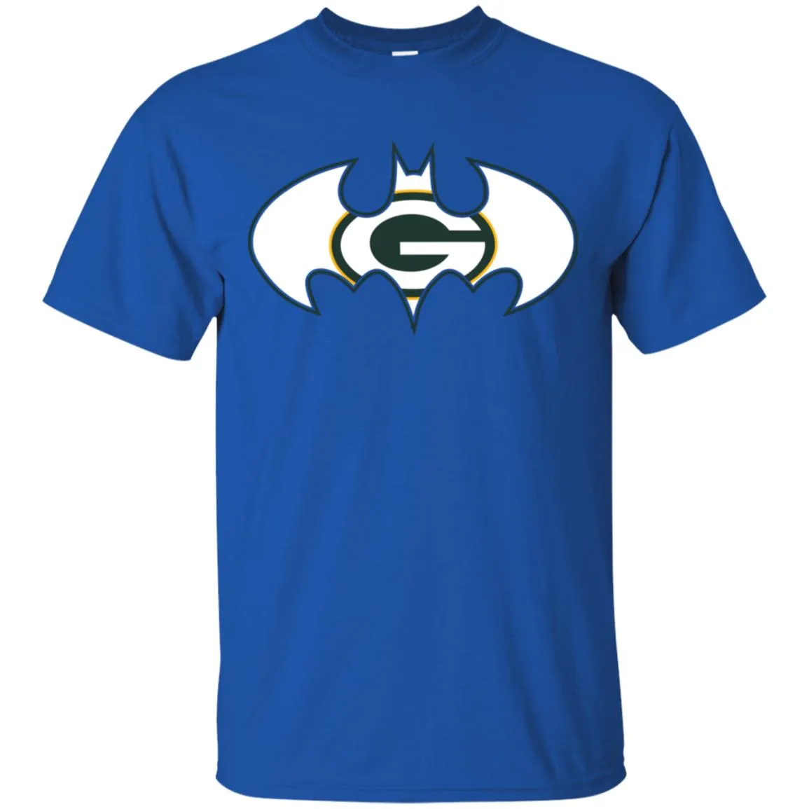 We Are The Green Bay Packers Batman Nfl Mashup Men Cotton T-Shirt