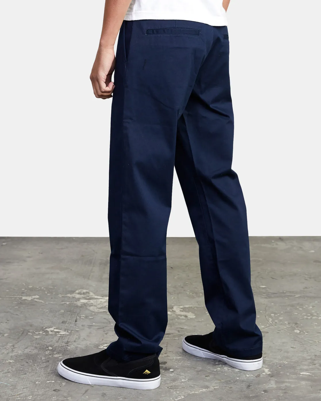 Weekend Stretch Chino Pants - Navy Marine