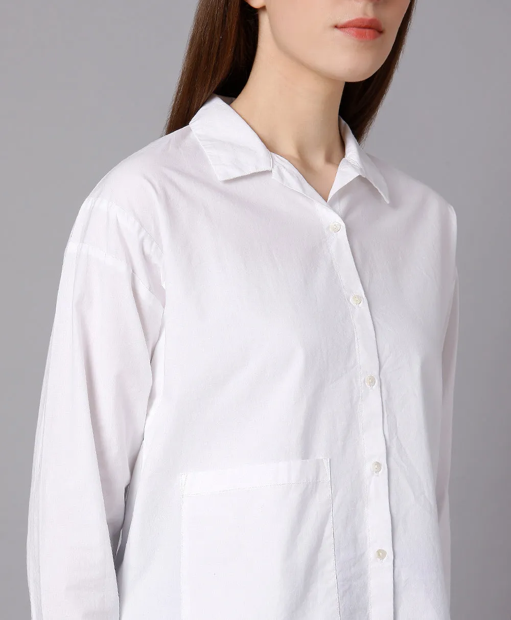 White Shirt with Long Sleeves