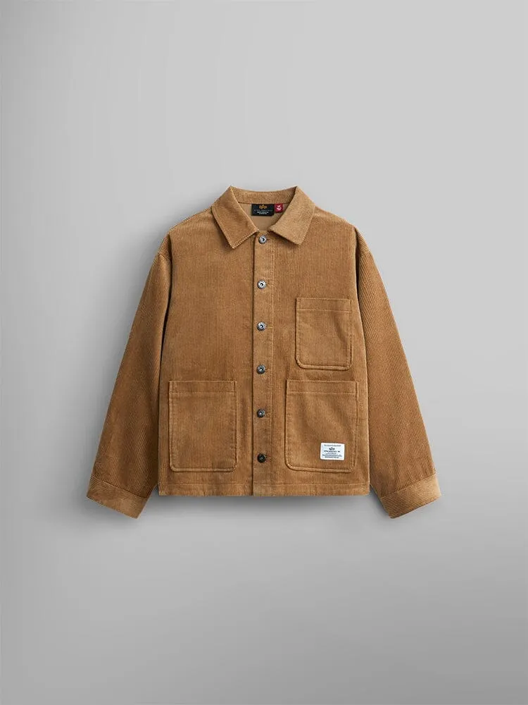 WOMEN'S CORDUROY CHORE COAT (SEASONAL)