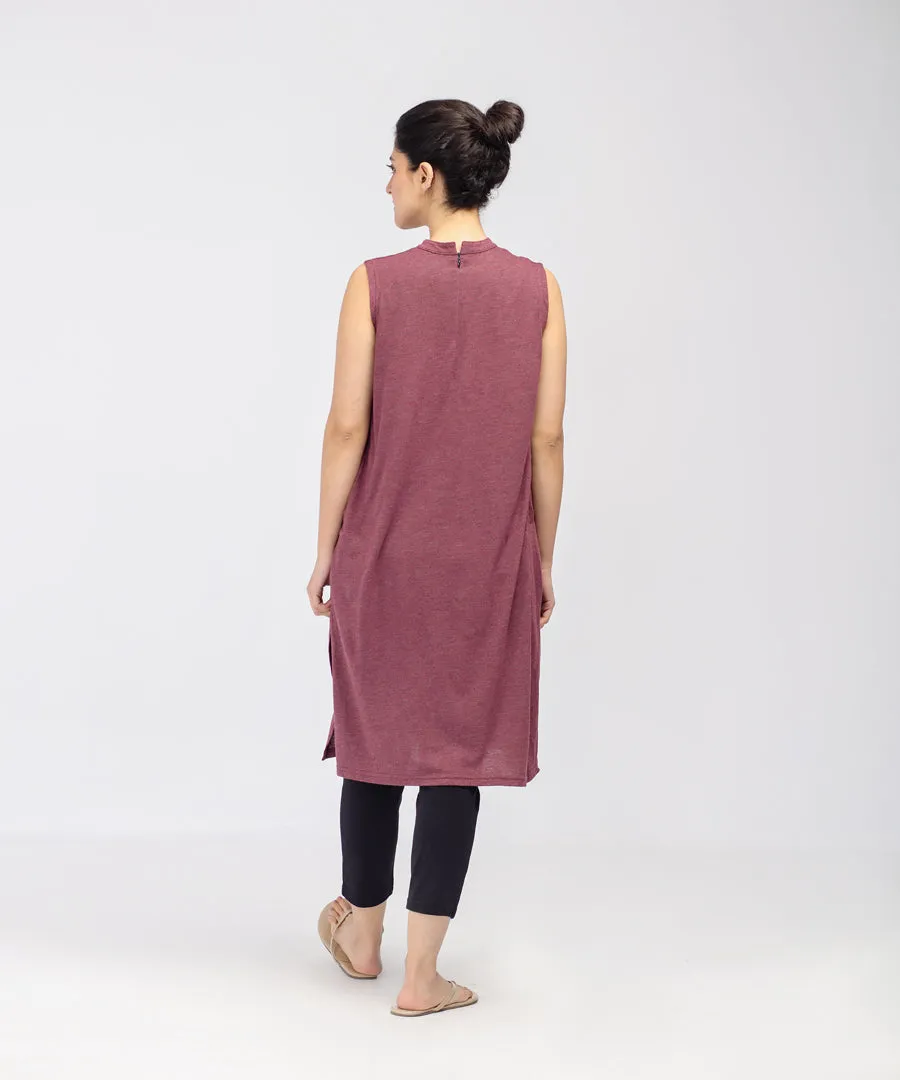 Women's Sleeveless Tunic Shirt