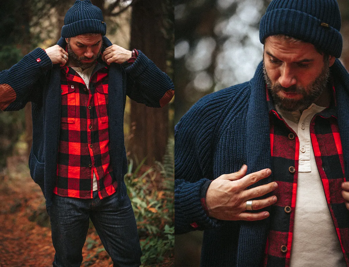 YUKON Flannel Field Shirt Red