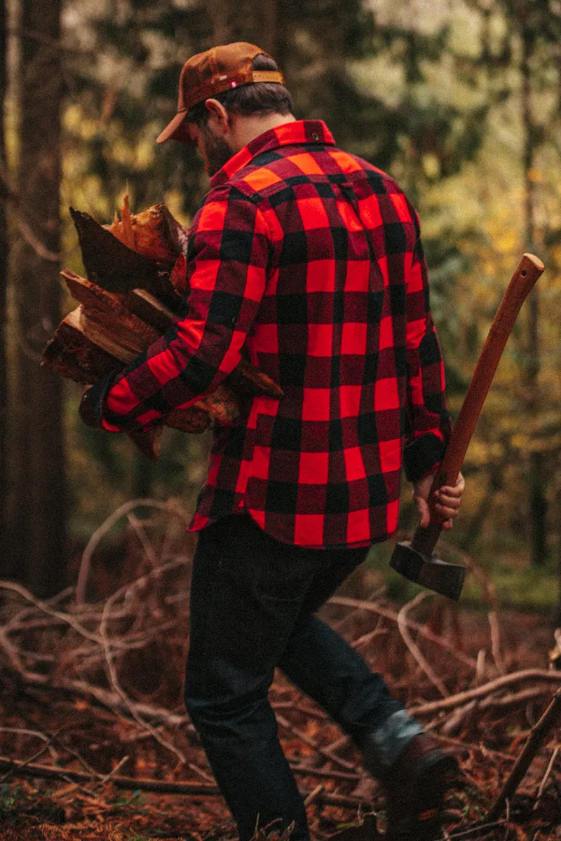 YUKON Flannel Field Shirt Red